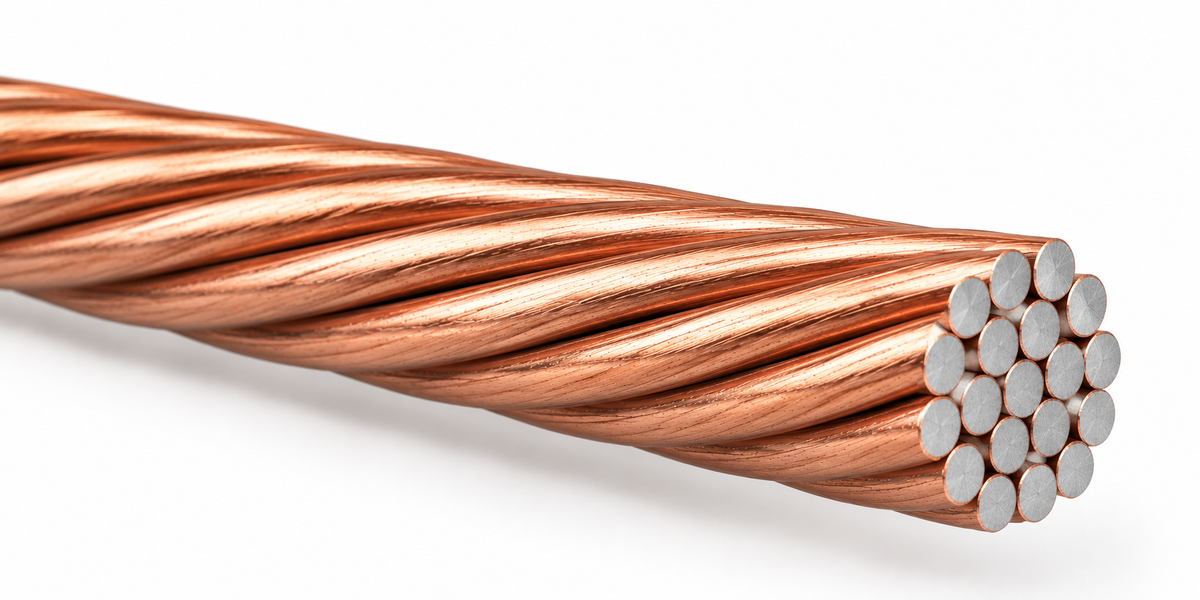 Cable de Acero Recubierto de Cobre (CCS)